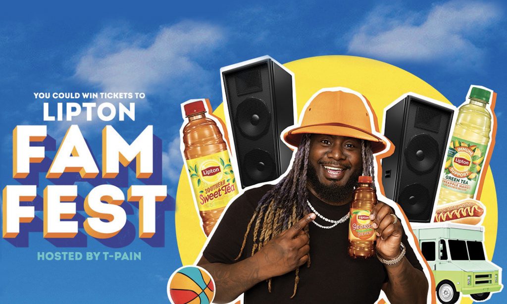 Win a hometown block party with T-Pain